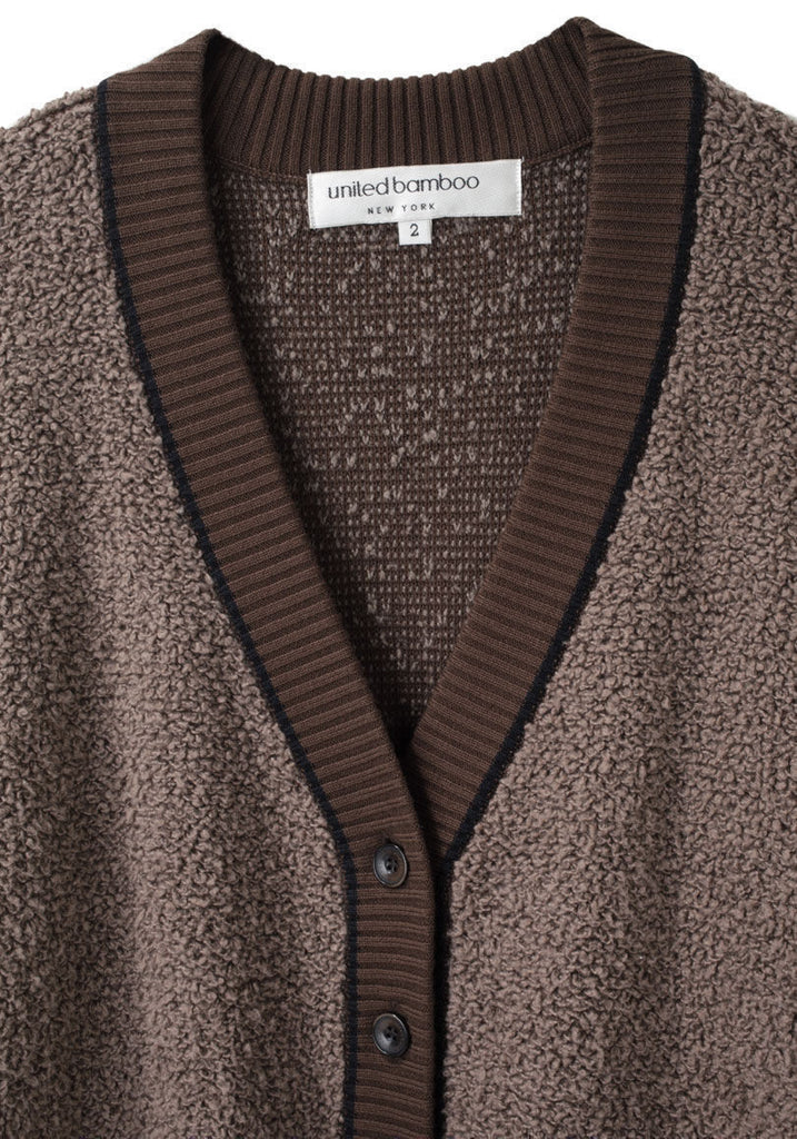Pile Knit Cardigan