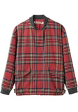 Plaid Bomber Jacket