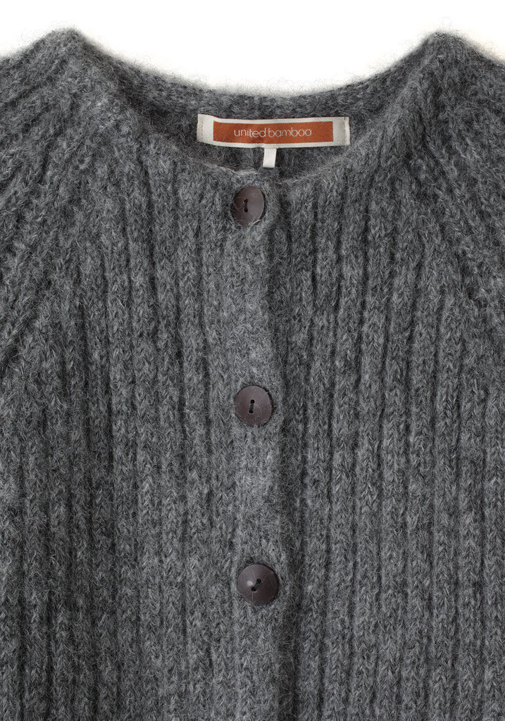 Raglan Mohair Cardigan