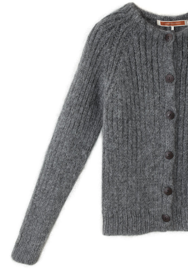 Raglan Mohair Cardigan