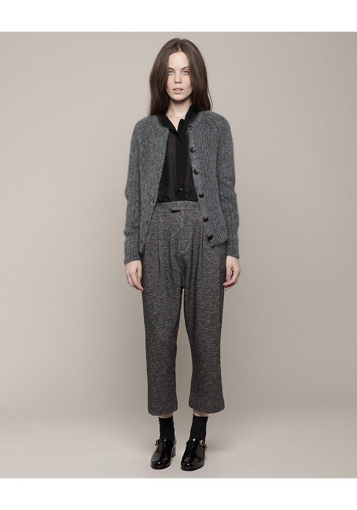 Raglan Mohair Cardigan