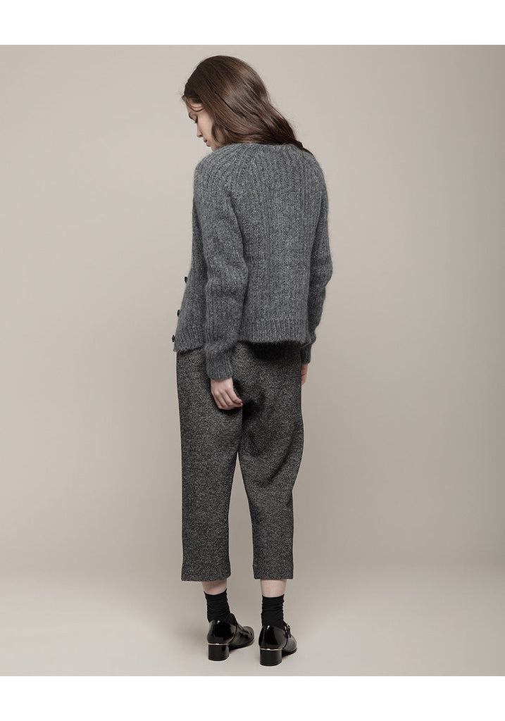 Raglan Mohair Cardigan