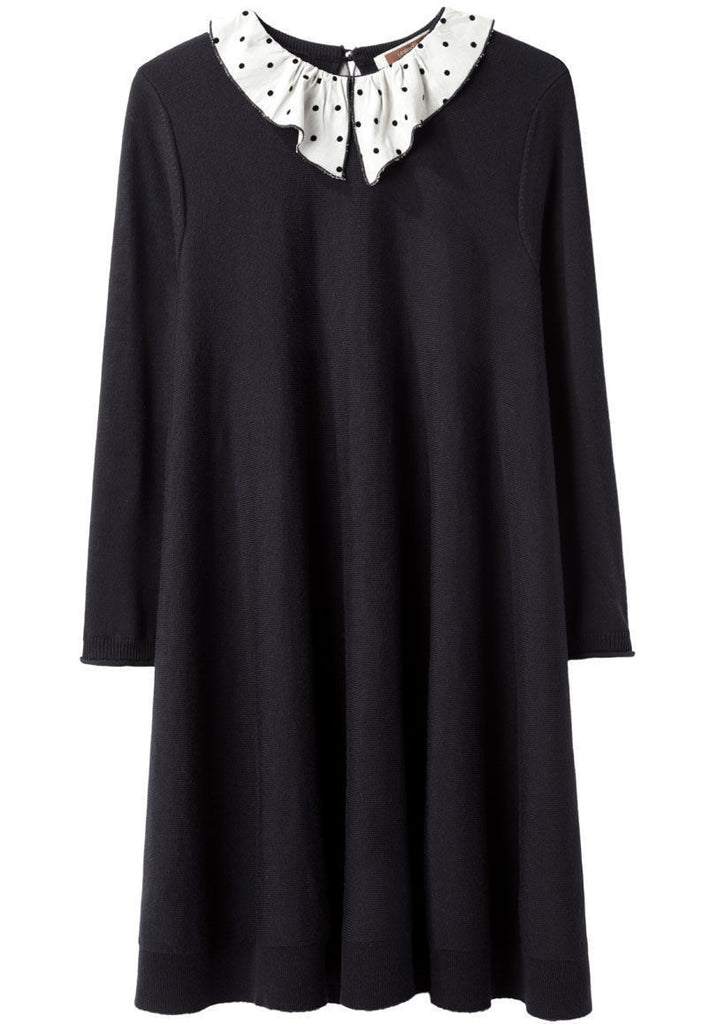 Ruffled Collar Dress