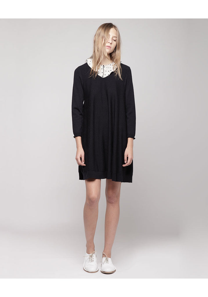 Ruffled Collar Dress