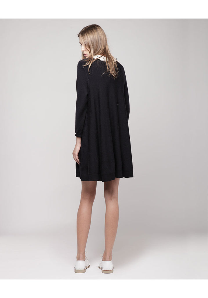Ruffled Collar Dress