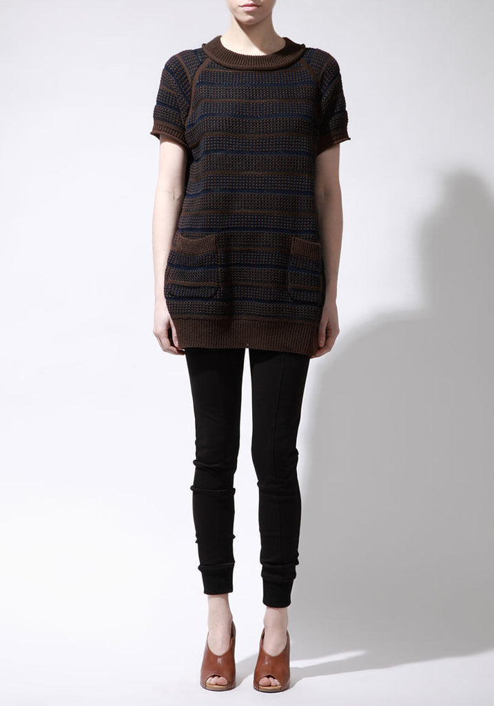 Stripe Knit Tunic