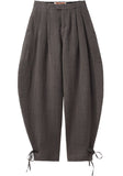 Tabbed 2-Tuck Wide Pant
