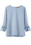 Tied Sleeve Top