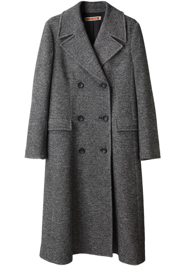 Tweed Trench Coat