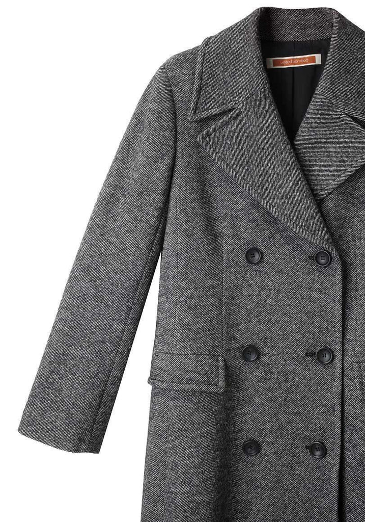 Tweed Trench Coat