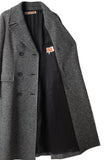 Tweed Trench Coat