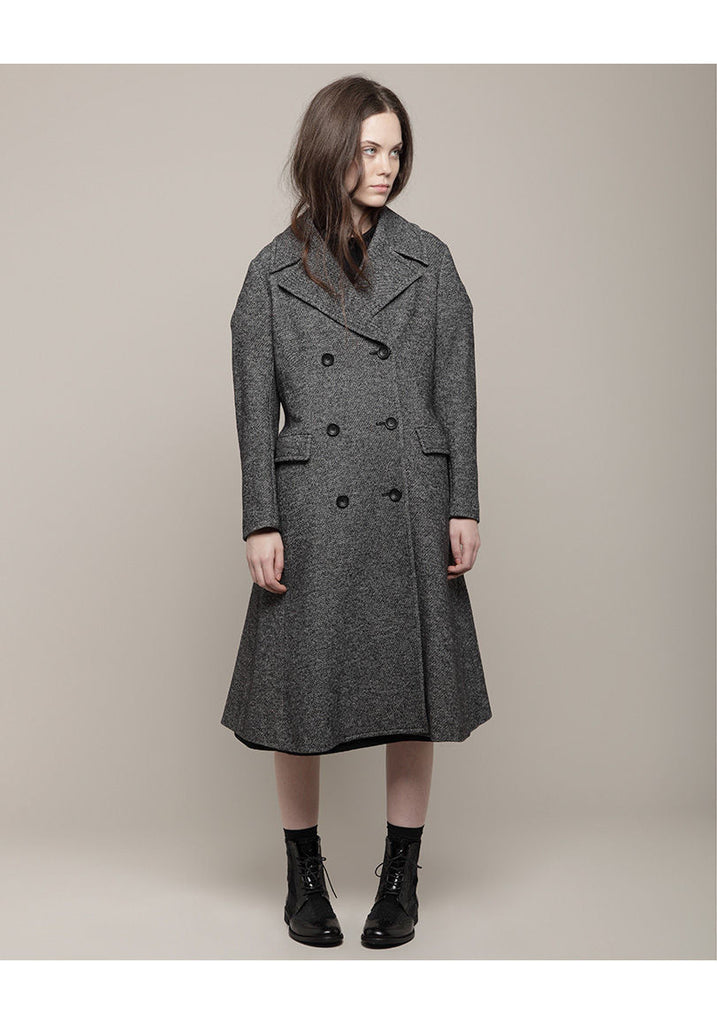 Tweed Trench Coat