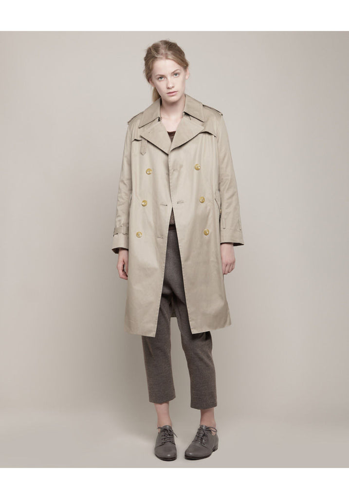 Twill Cotton Trench