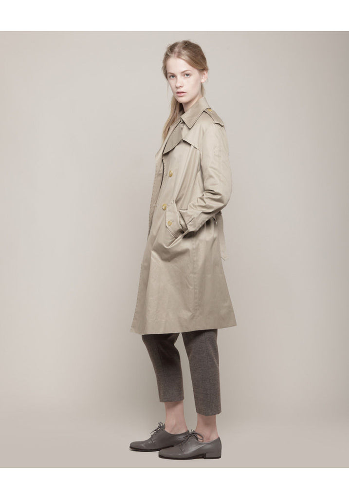 Twill Cotton Trench