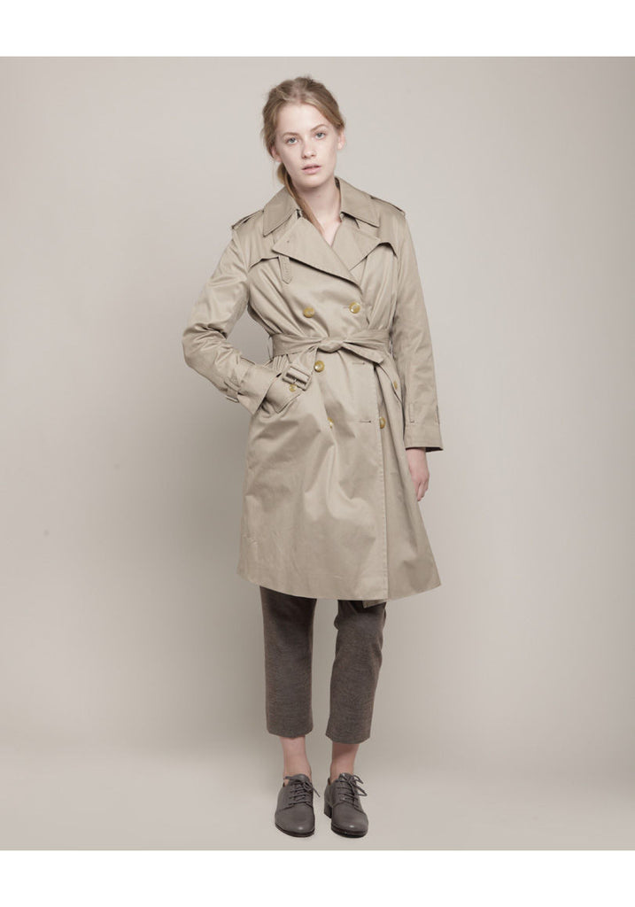 Twill Cotton Trench