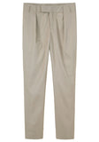 Twill Pleated Pant