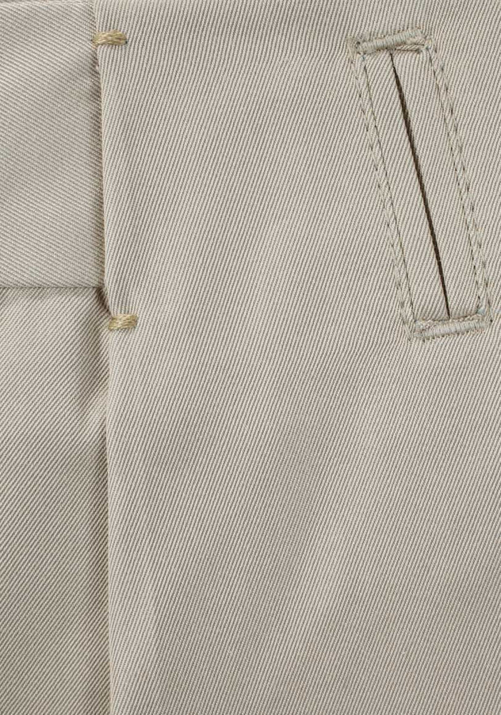 Twill Pleated Pant