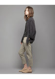 Twill Pleated Pant