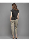 Twill Pleated Pant