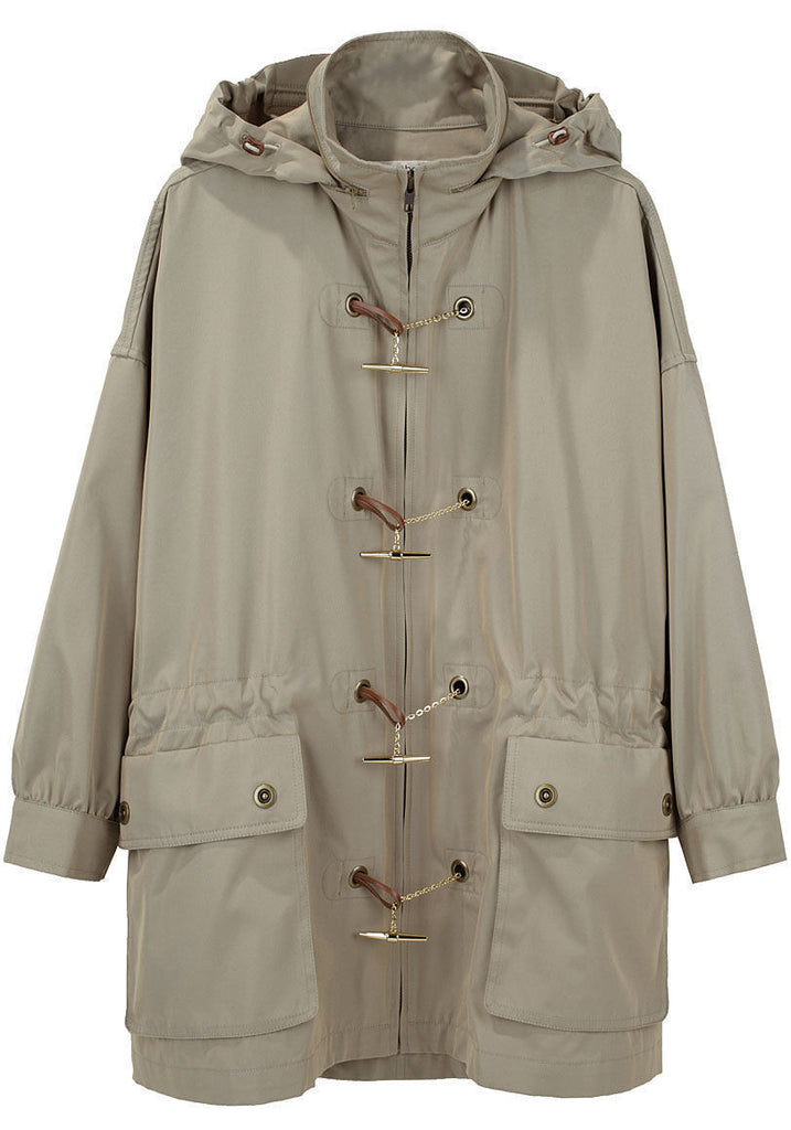 Twill Toggle Parka