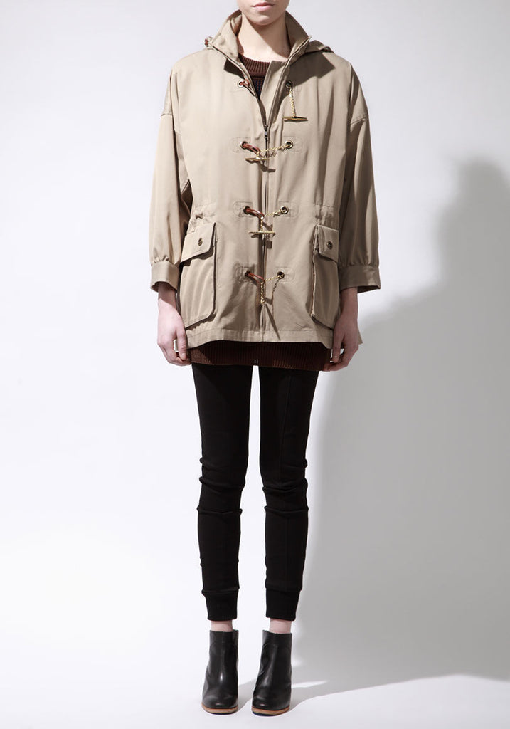 Twill Toggle Parka