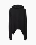Hooded Zip Back Sweatshirt