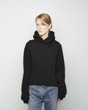 Hooded Zip Back Sweatshirt