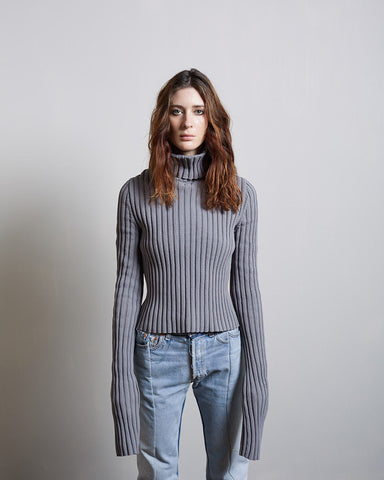 Thick Rib Turtleneck