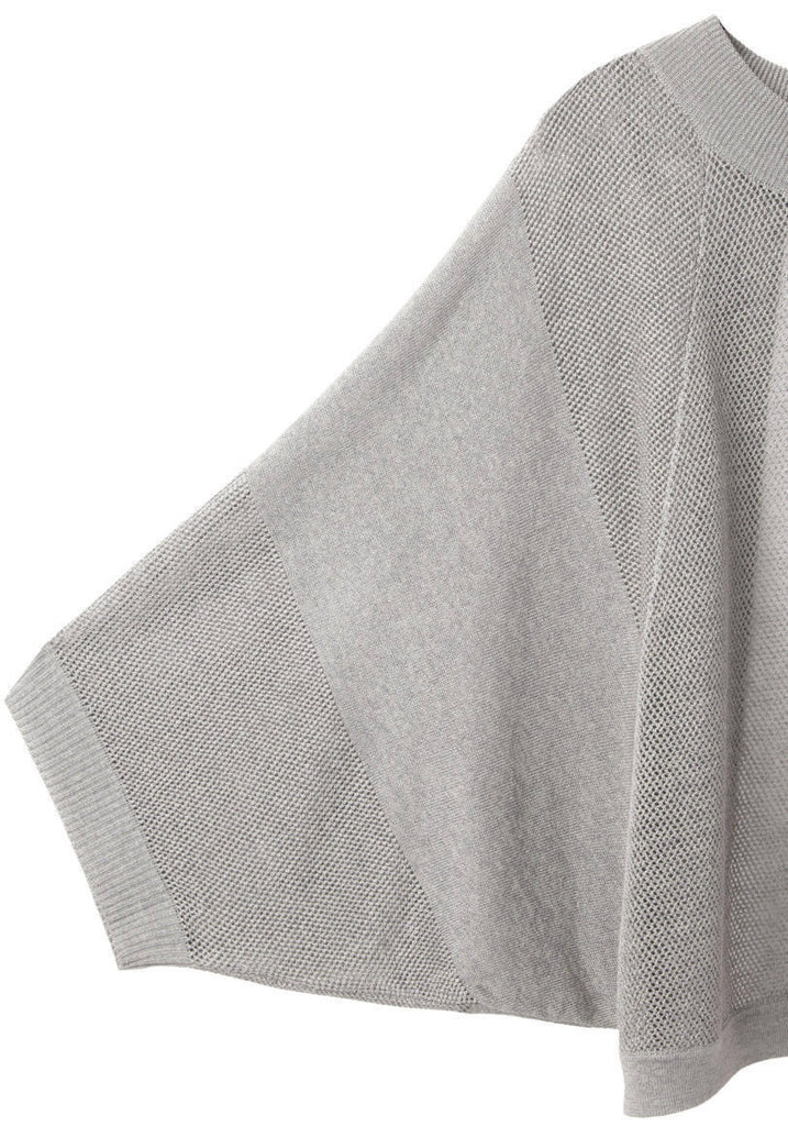 Backless Drop Needle Pullover