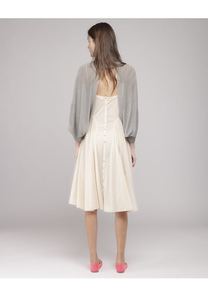 Backless Drop Needle Pullover