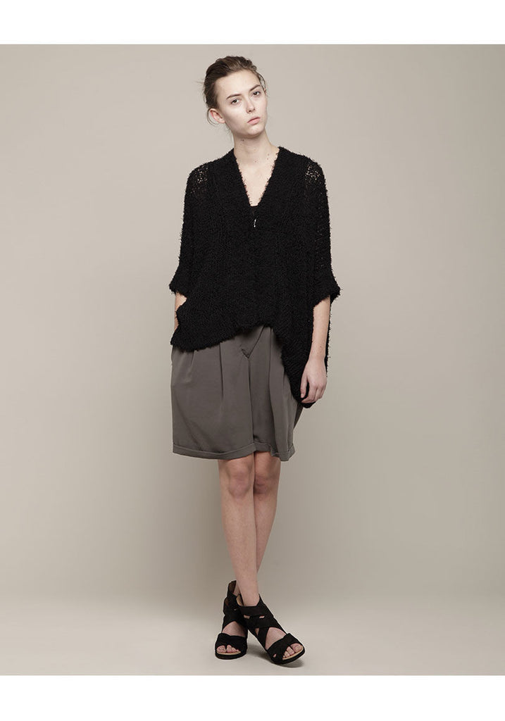 Cocoon Poncho Cardigan