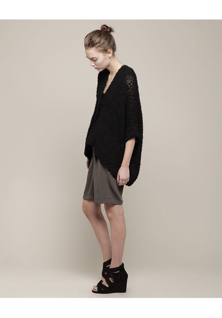 Cocoon Poncho Cardigan