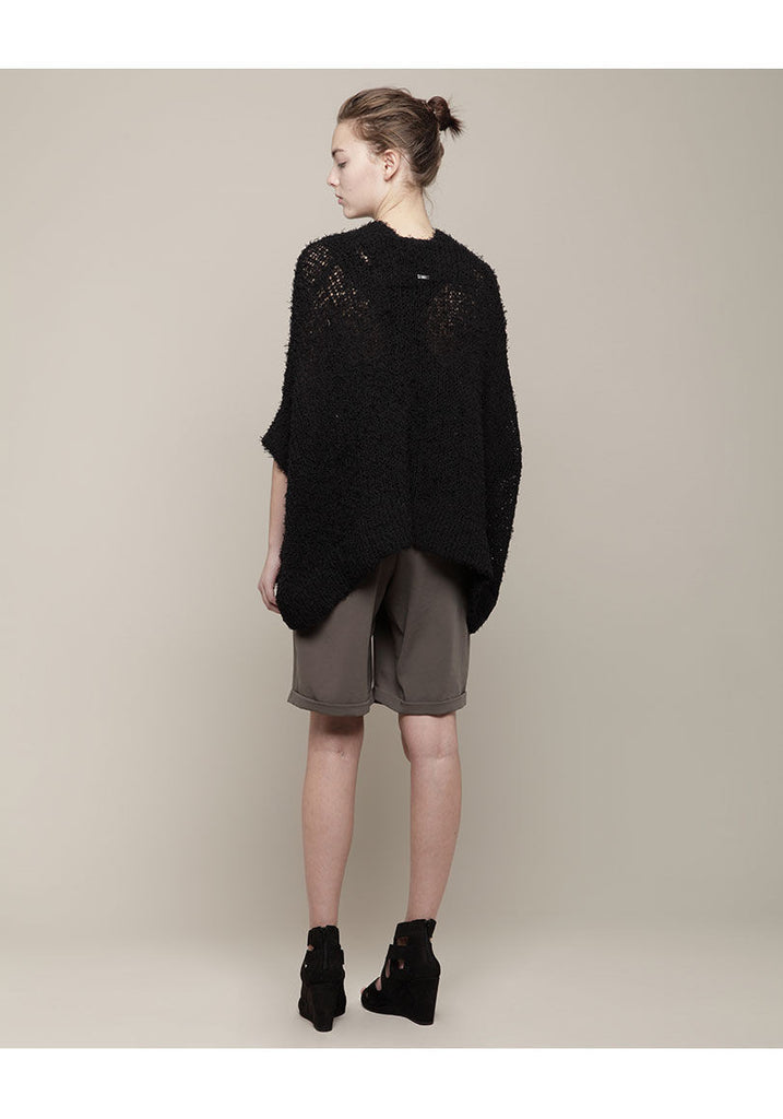 Cocoon Poncho Cardigan