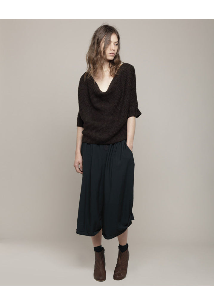 Cropped Dolman Sweater