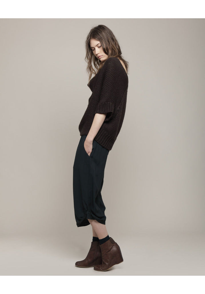 Cropped Dolman Sweater