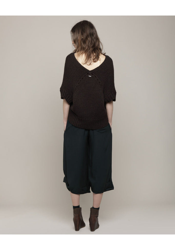 Cropped Dolman Sweater