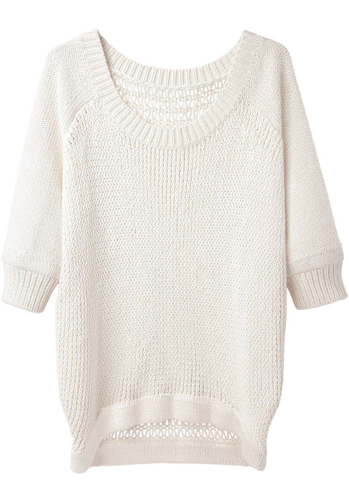 Cross-Grain Boatneck