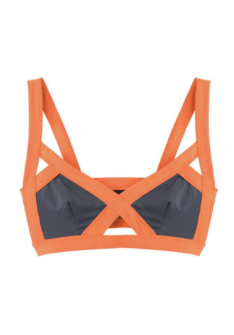 Insertion Swim Top