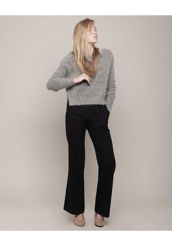 Shifted Knit Pullover