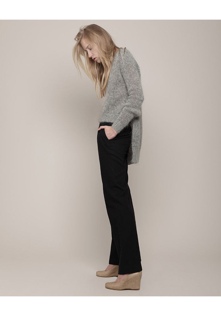 Shifted Knit Pullover