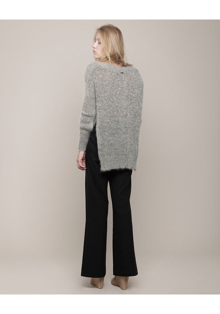 Shifted Knit Pullover