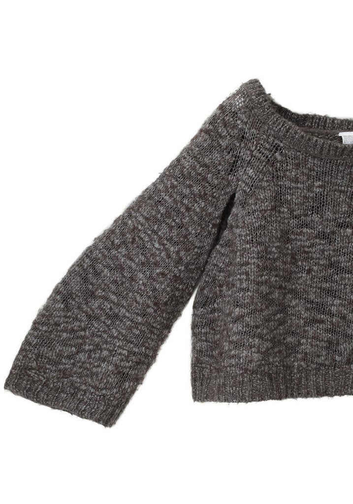 Vent Knit Sweater