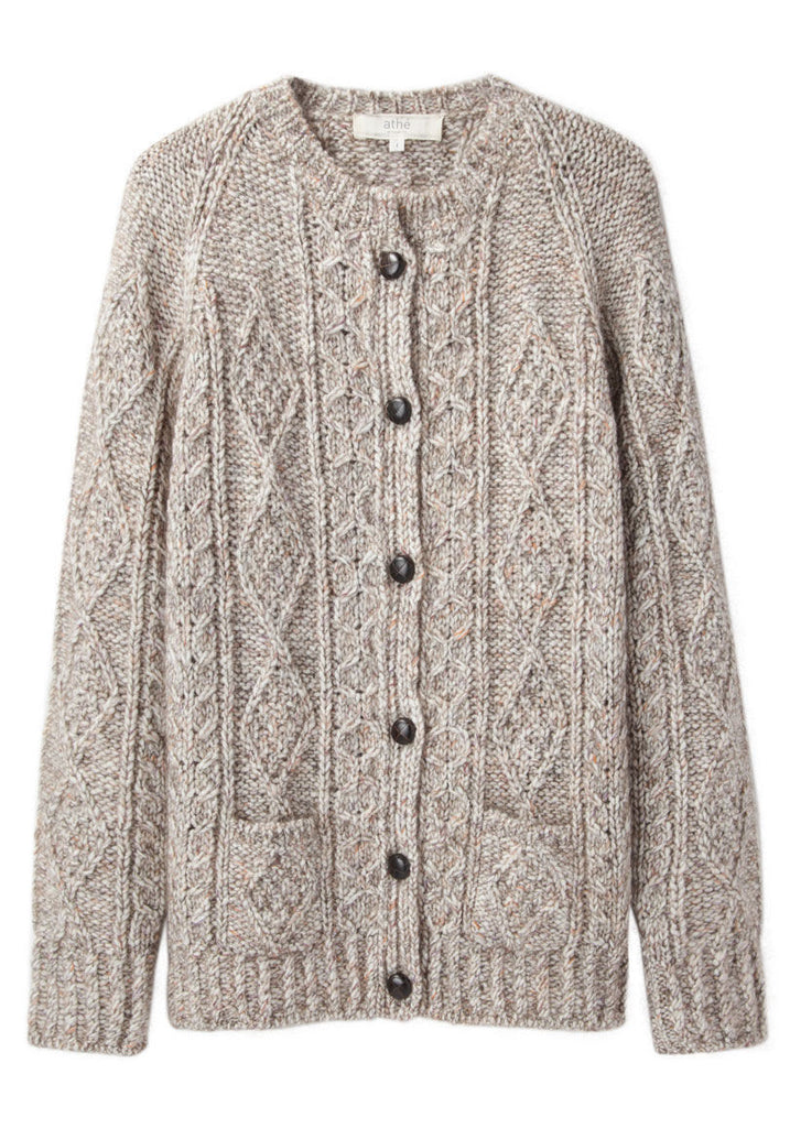 Cableknit Cardigan