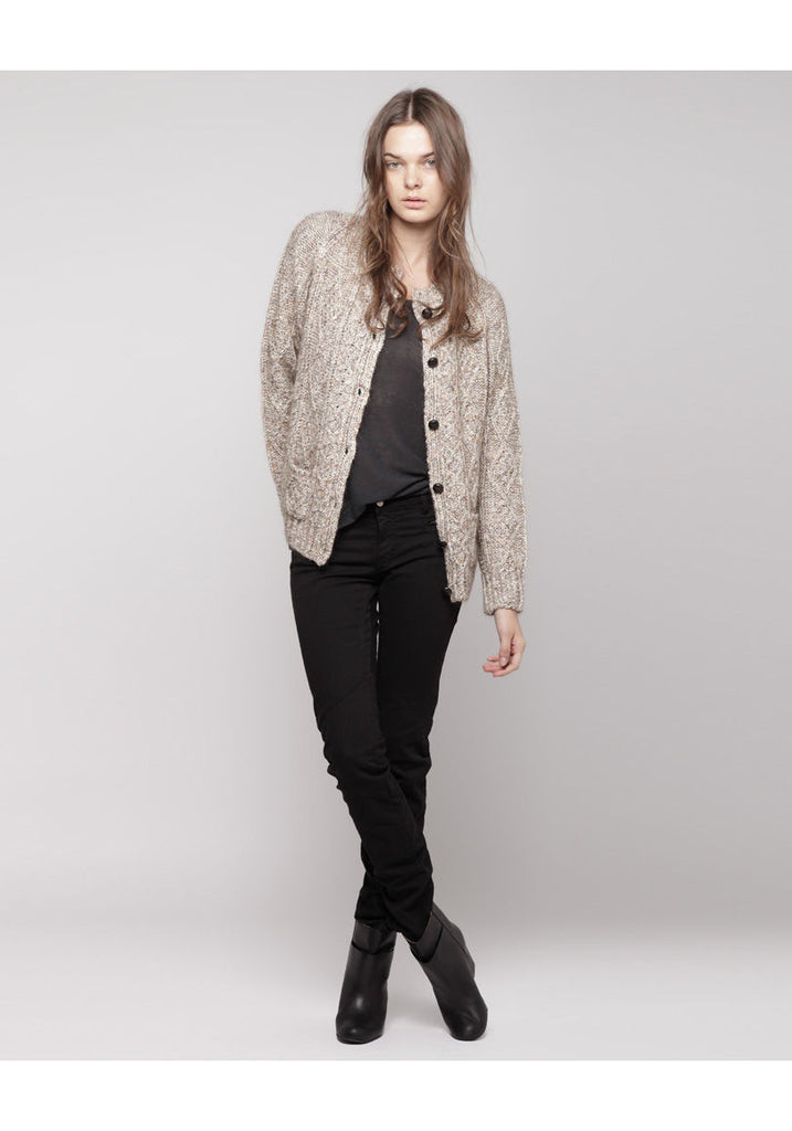 Cableknit Cardigan