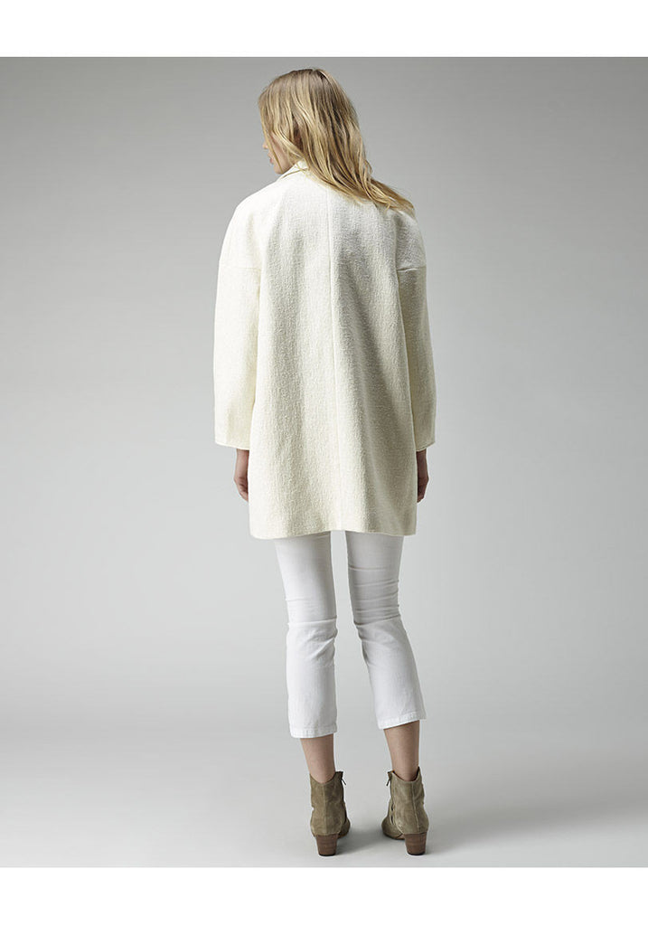 Cotton Cocoon Coat