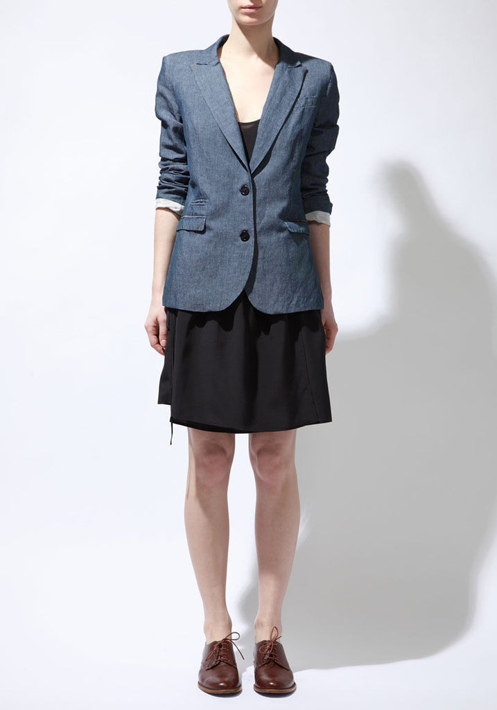 Cotton-Linen Blazer
