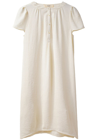Crepe Henley Dress