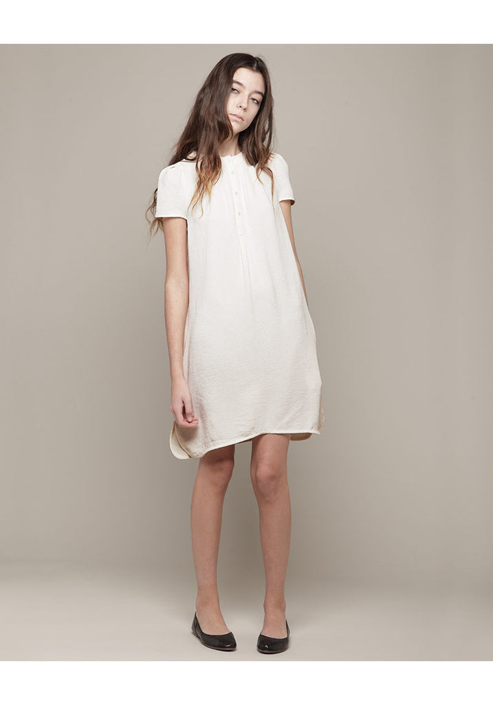 Crepe Henley Dress