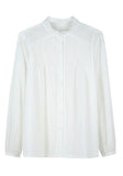 Crinkled Voile Blouse