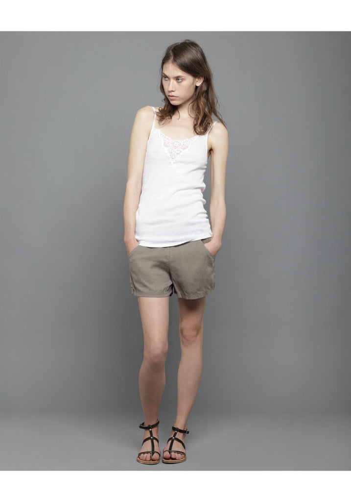 Crochet Lace Rib Tank